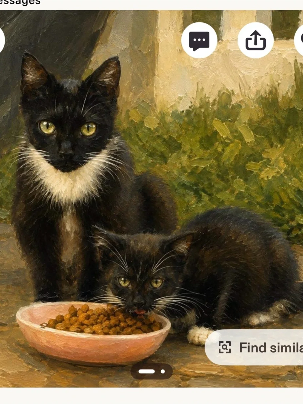 Custom digital print of your cats